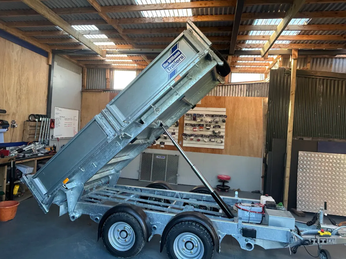 New Ifor Williams 10 ft Tipping Trailer - Image 1