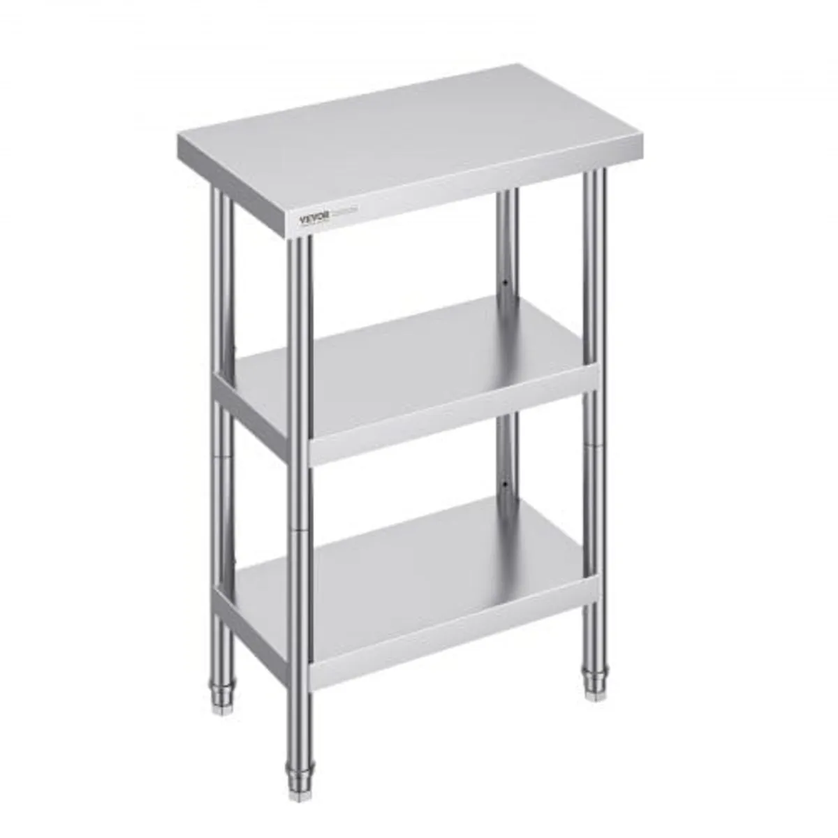 Stainless Steel Food Prep Table Commercial Kitchen - Image 1
