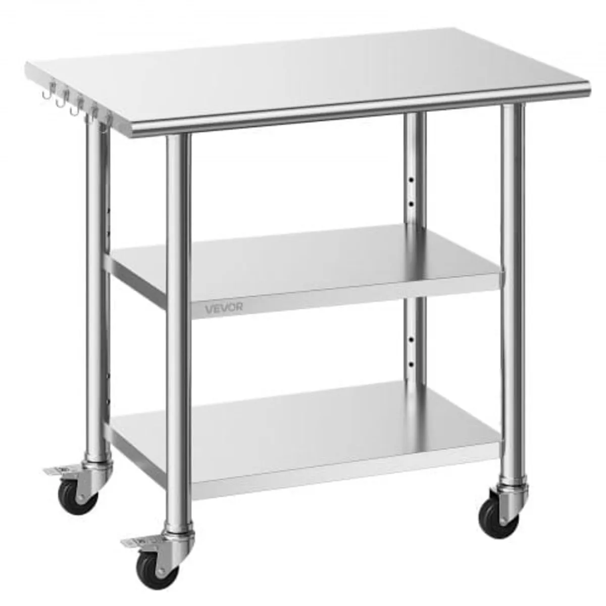 Stainless Steel Work Table, 61x91.5 cm Food Prep T - Image 1