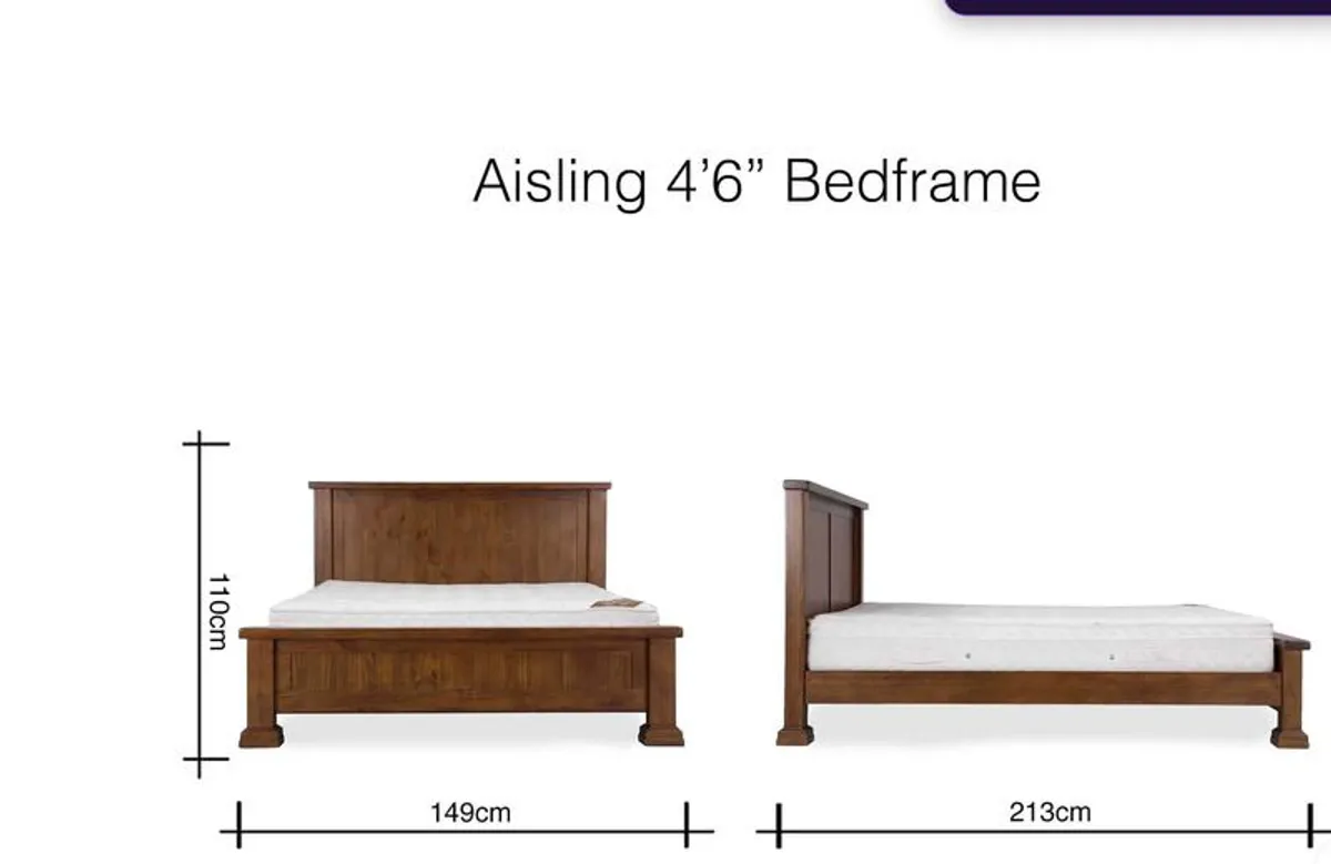 Double (4 ft 6) Bed Frame - Image 3