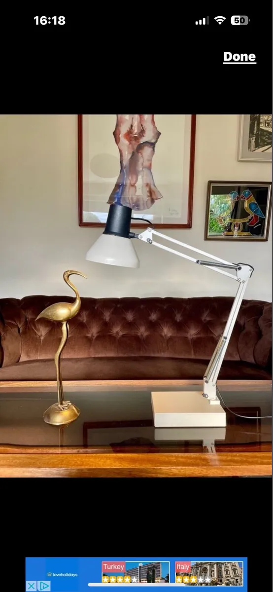 Angle poise lighting fixture - Image 1