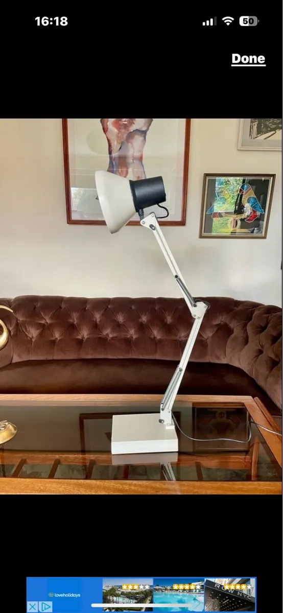 Angle poise lighting fixture - Image 2