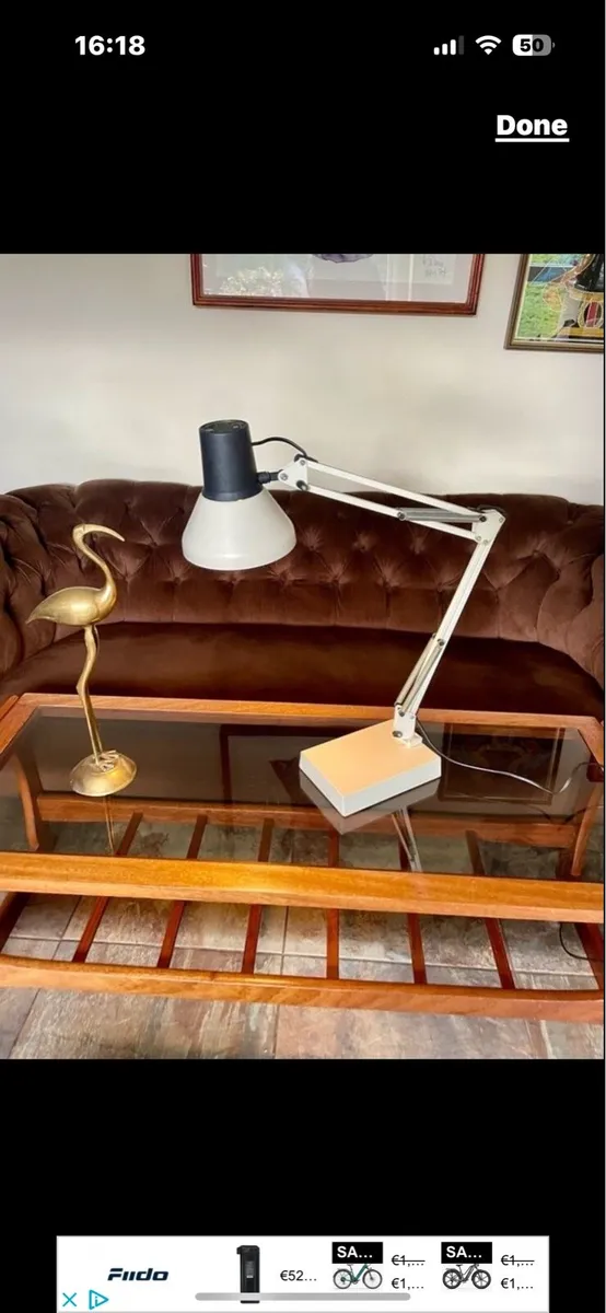 Angle poise lighting fixture - Image 3