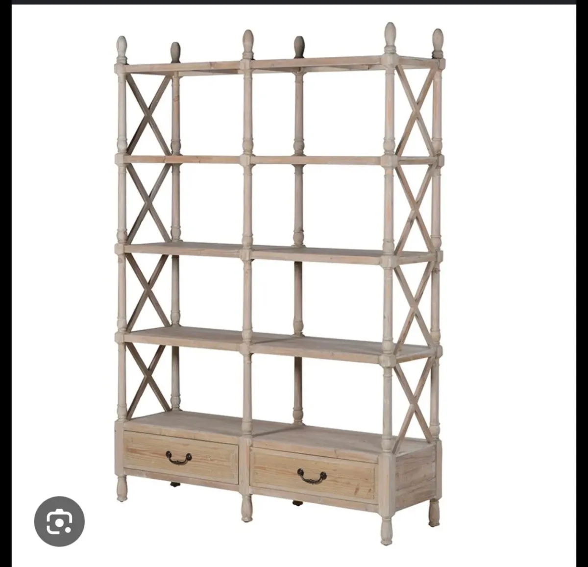Double Shelf unit