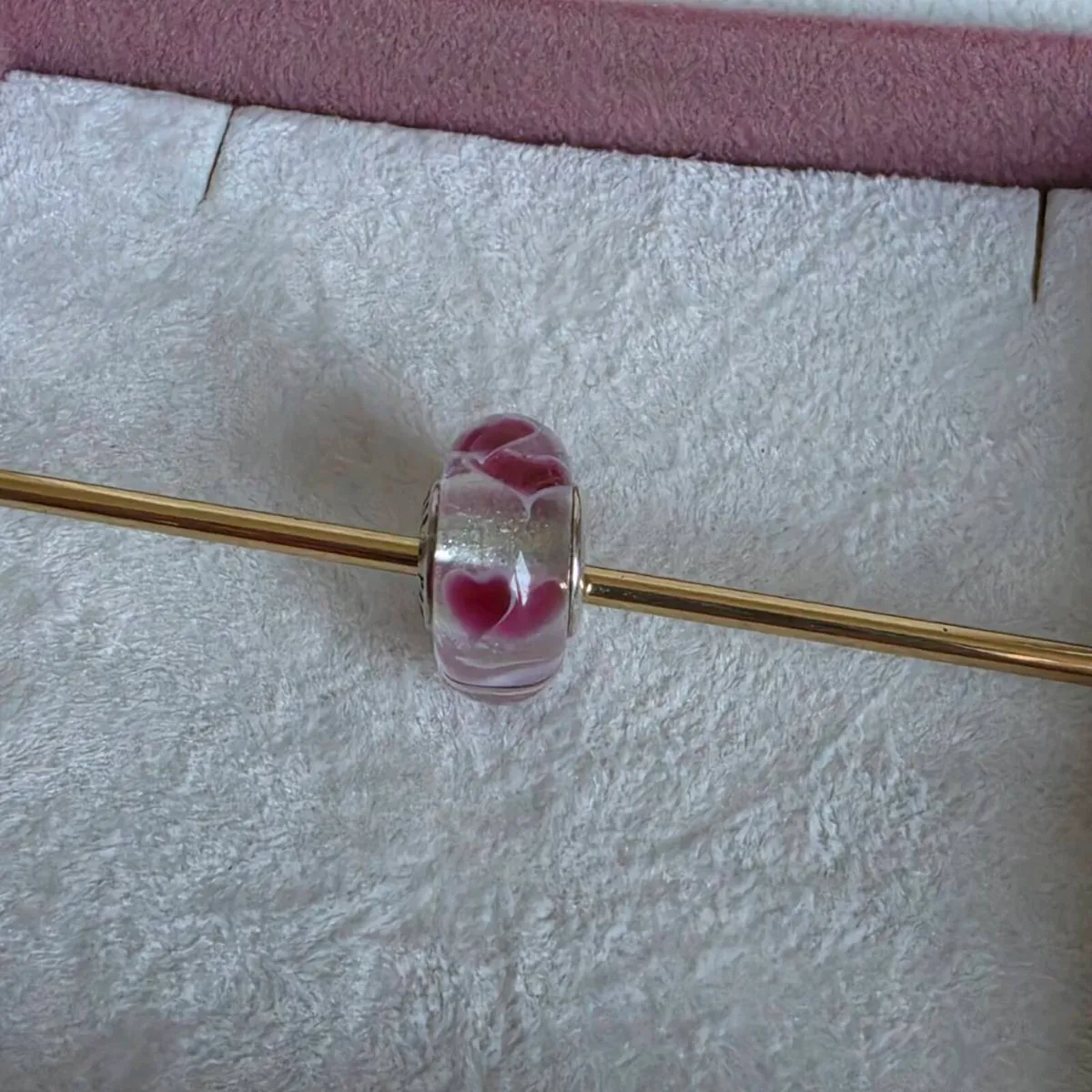 Pandora Wild Hearts murano glass charm - Image 4