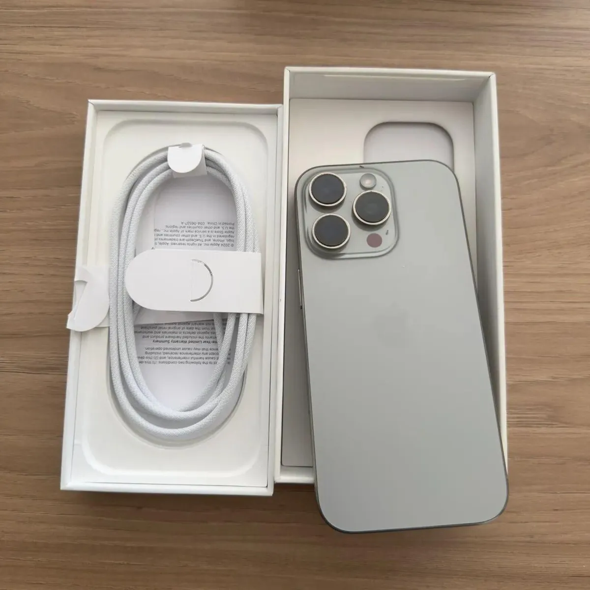Apple iPhone 16 Pro 256GB Natural Titanium – 91% B