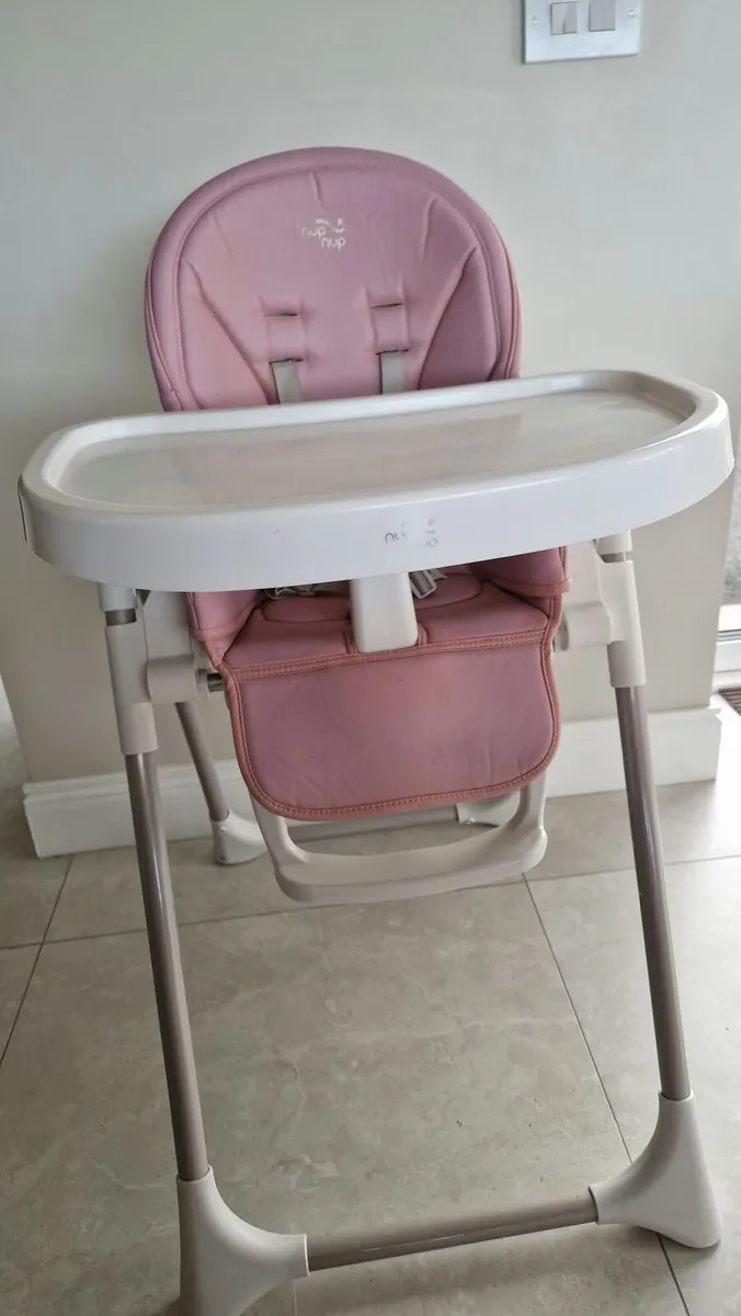 Nup Nup Pink High Chair - Image 1