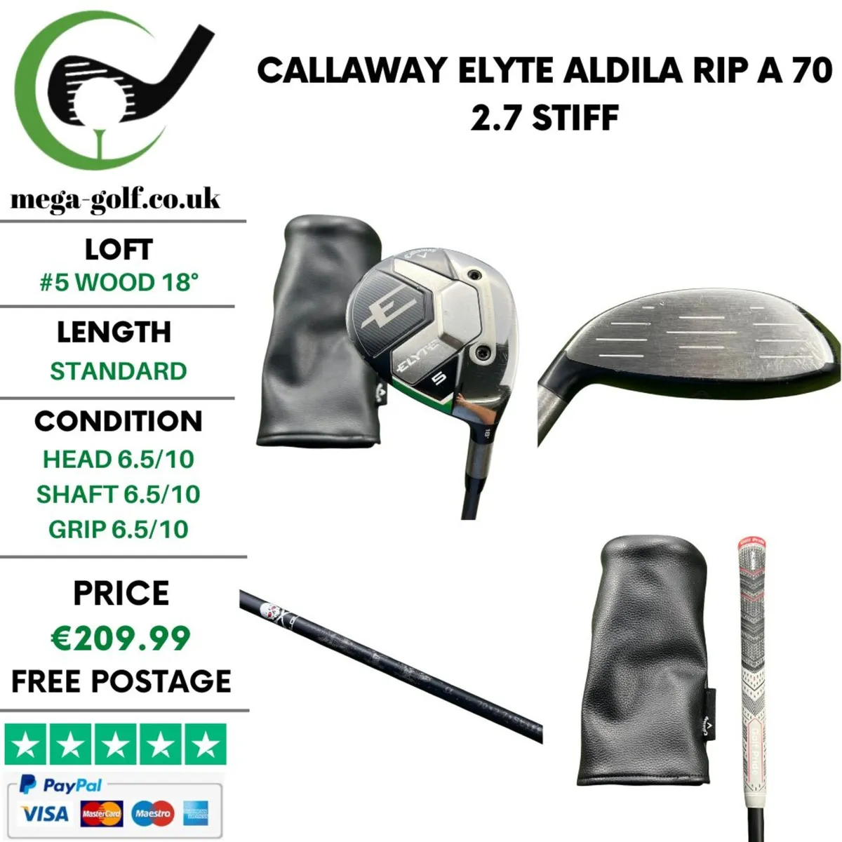 Callaway Elyte #5 Wood 18° / Stiff - Image 1