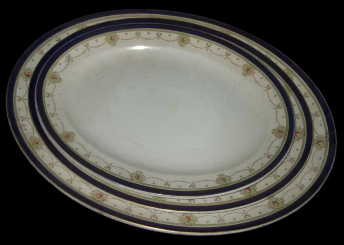 Antique Wedgwood & Co Platter Trio & Tureen c.1910 - Image 3