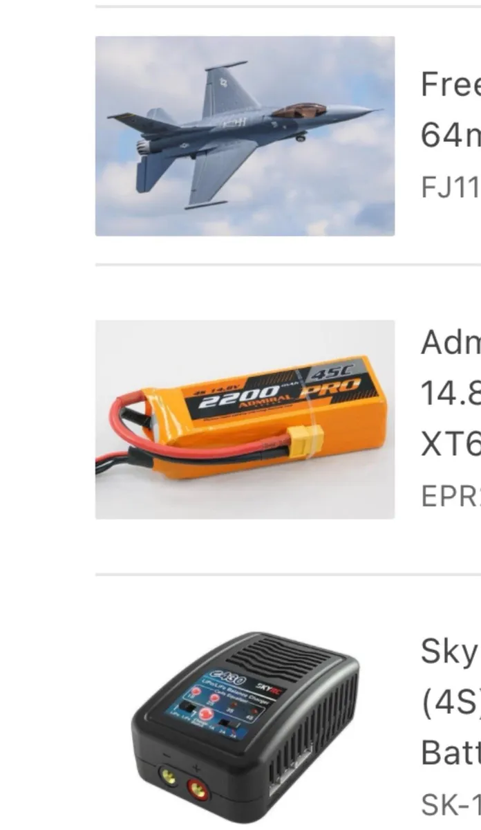 Freewing F16 Falcon RC Jet Complete Setup - Image 1