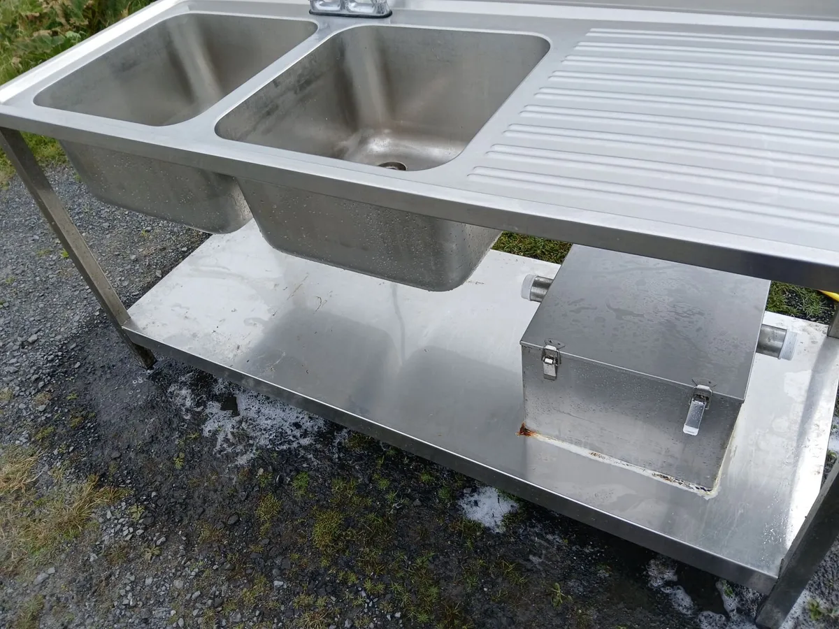 Staneless steel cabbinet sink unit complete - Image 4