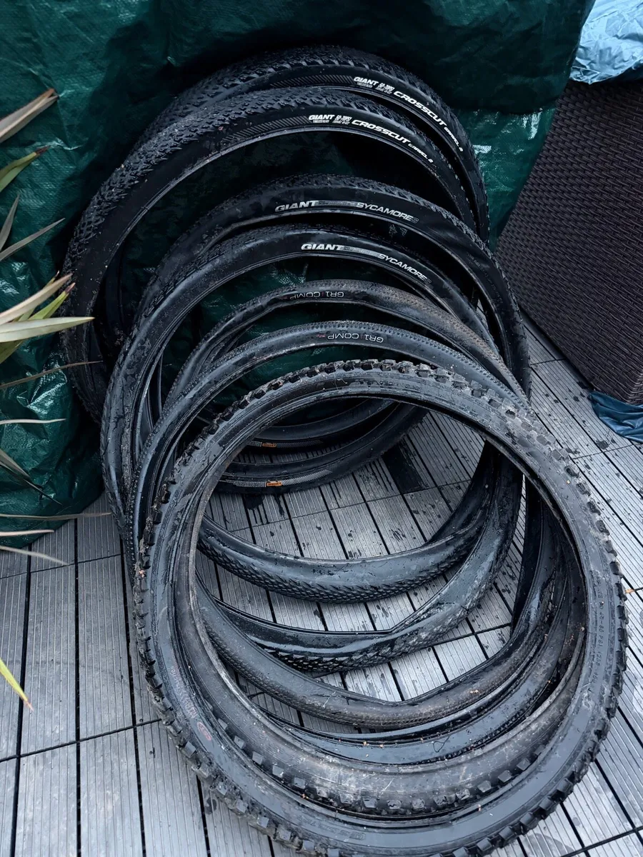 Bike Tyres + Bike Mudguards ALL IN €50 - Image 1