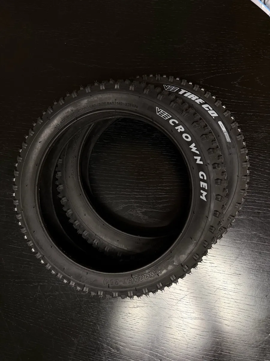 NEW 2x Vee Tyres 14 inch - Image 1