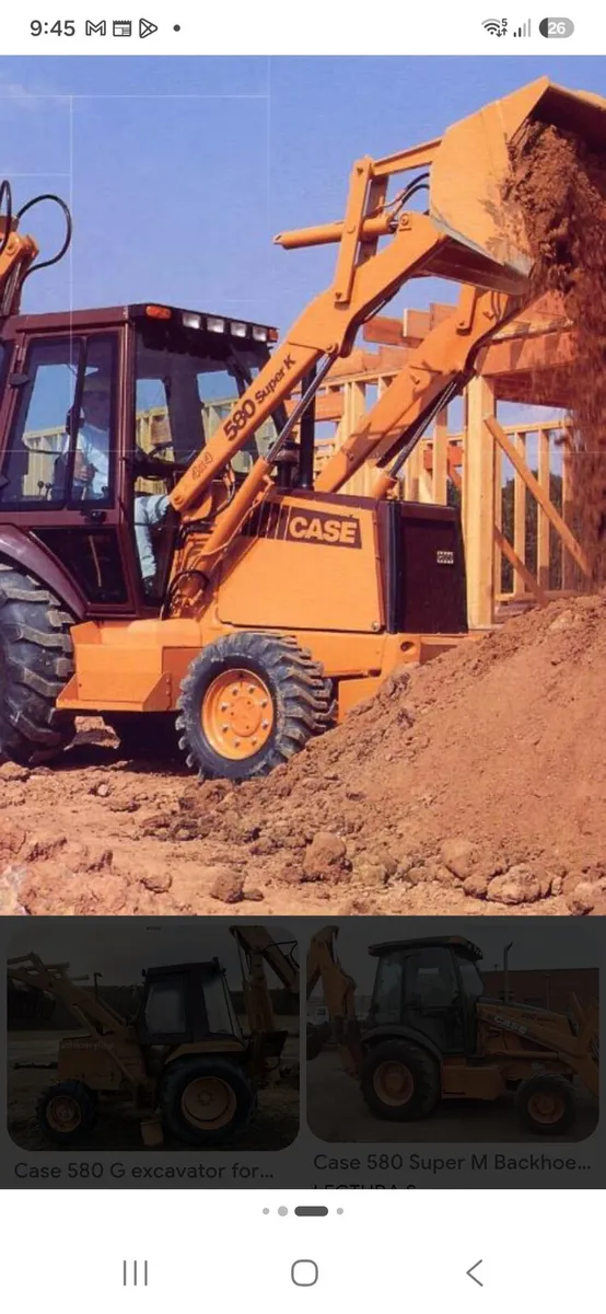Case or jcb wheel digger wanted for selfbuild - Image 1