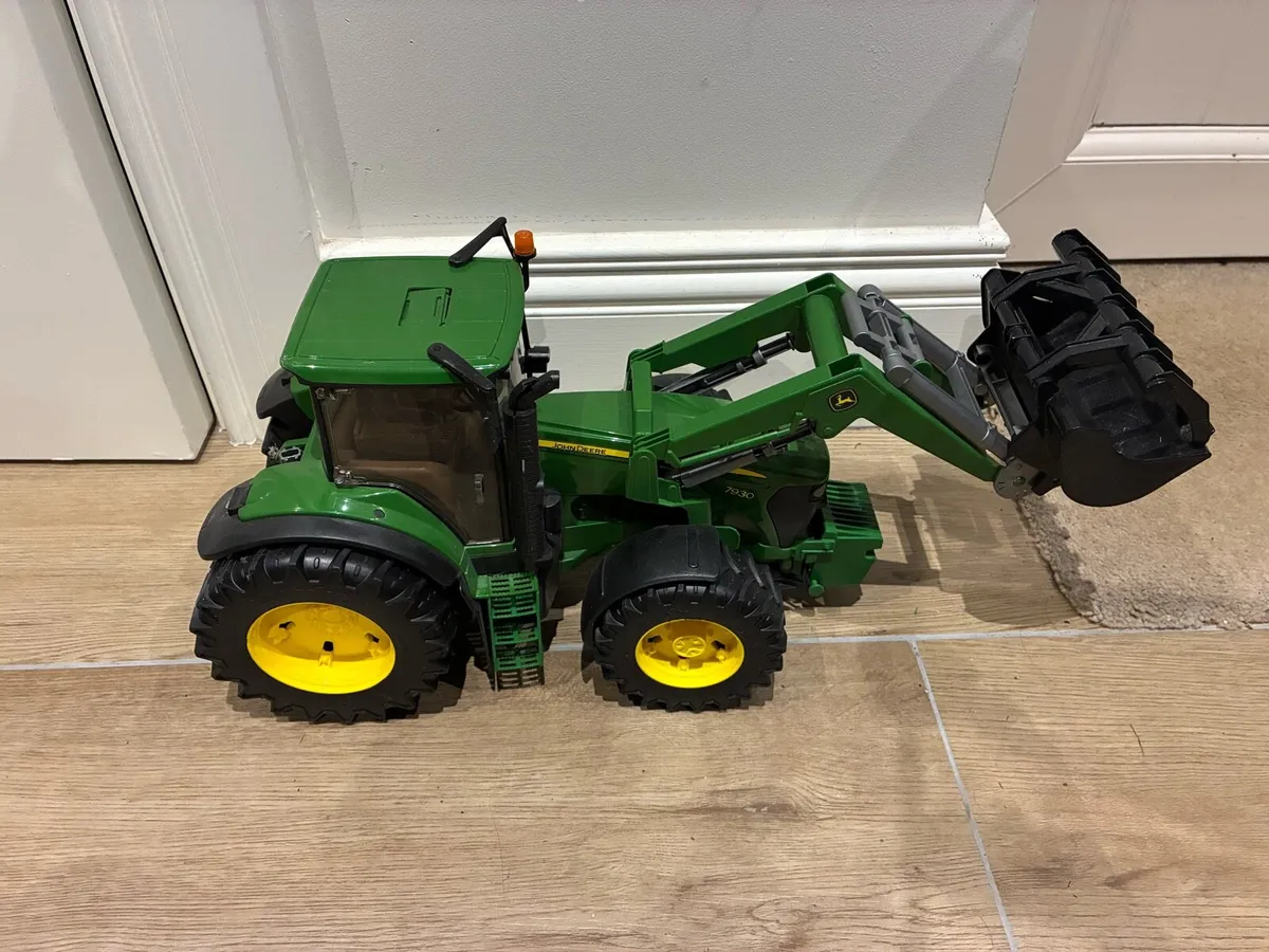 Bruder Tractor/Digger Set - Image 1