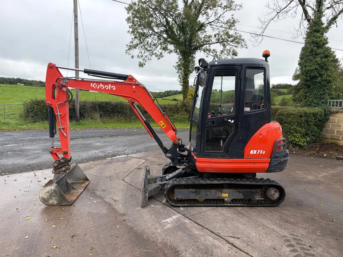 Kubota kx 71-3 .3 ton digger - Image 3