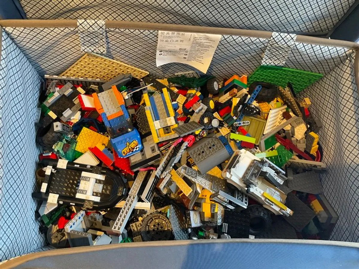 Lego - treasure chest of 5kg of Lego pieces. - Image 4