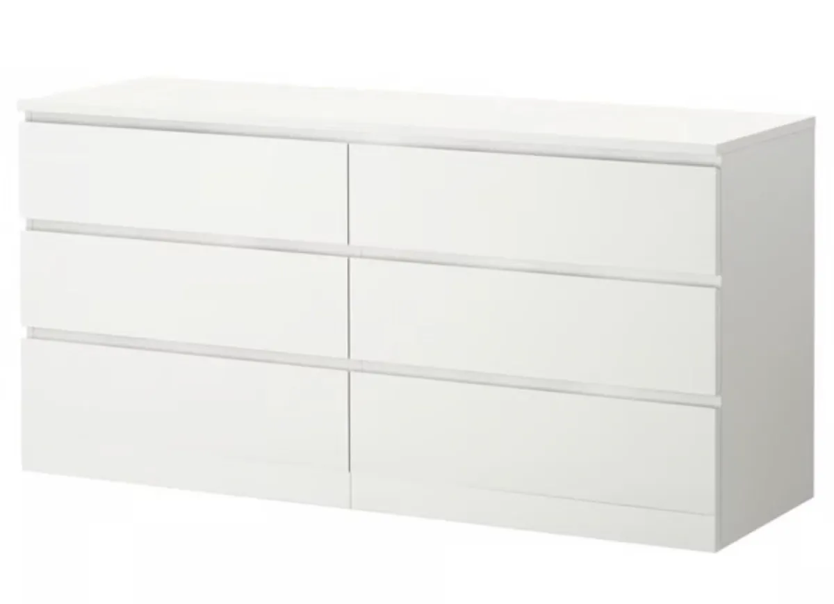 IKEA Malm UV Chest of Drawers - Image 2
