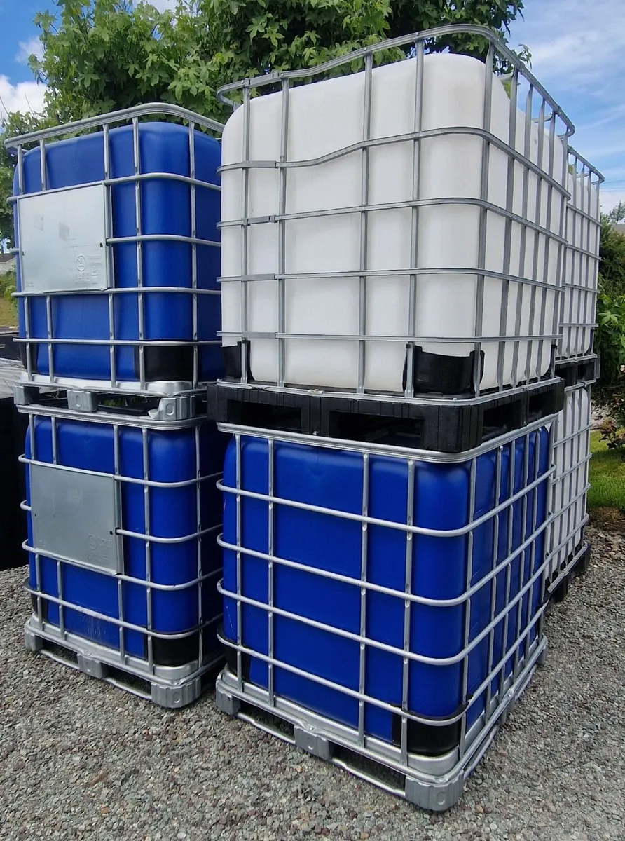 Blue IBC Tanks 1000L Food Grade - Image 3