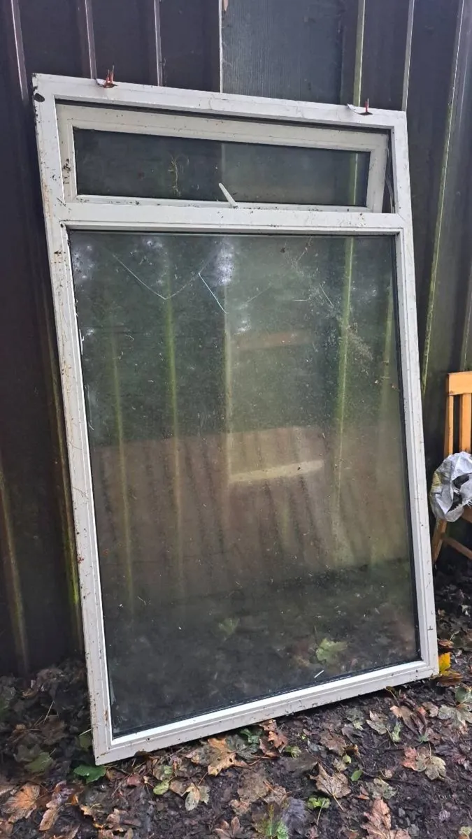 Large double glazed window (damage)