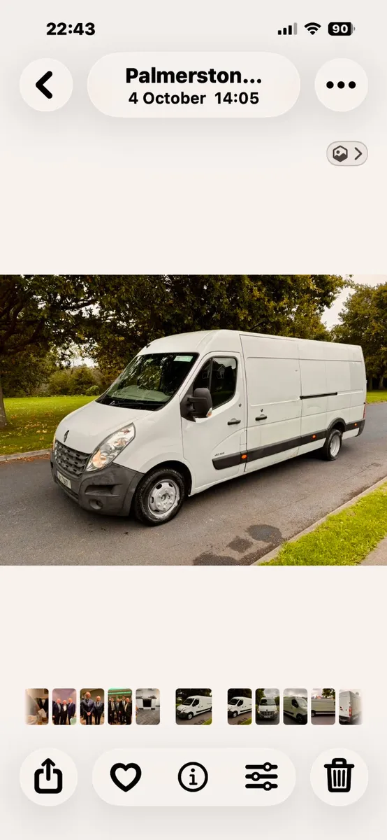 RENAULT MASTER EXTRA HI-ROOF TWIN WHEEL CVRT12/27 - Image 2