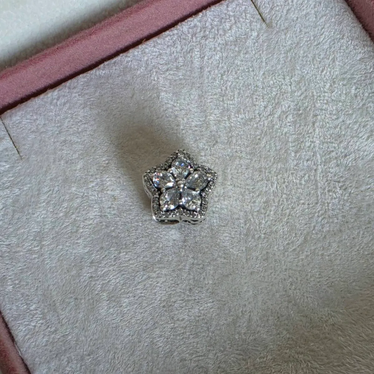 Sparkling Snowflake Pave Charm - Image 1