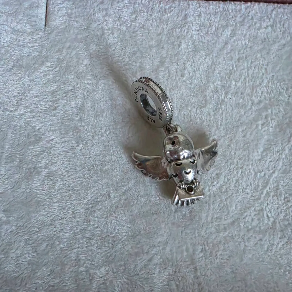 Pandora Harry Potter hedwig Owl dangle charm - Image 2