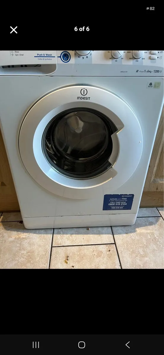 Washing machine and cooker - Image 1