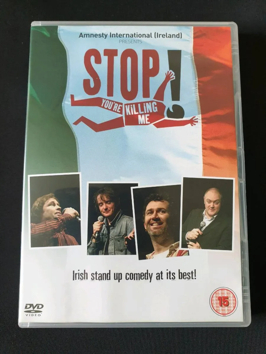 Stop You're Killing Me DVD Irish Stand Up Comedy - Image 1