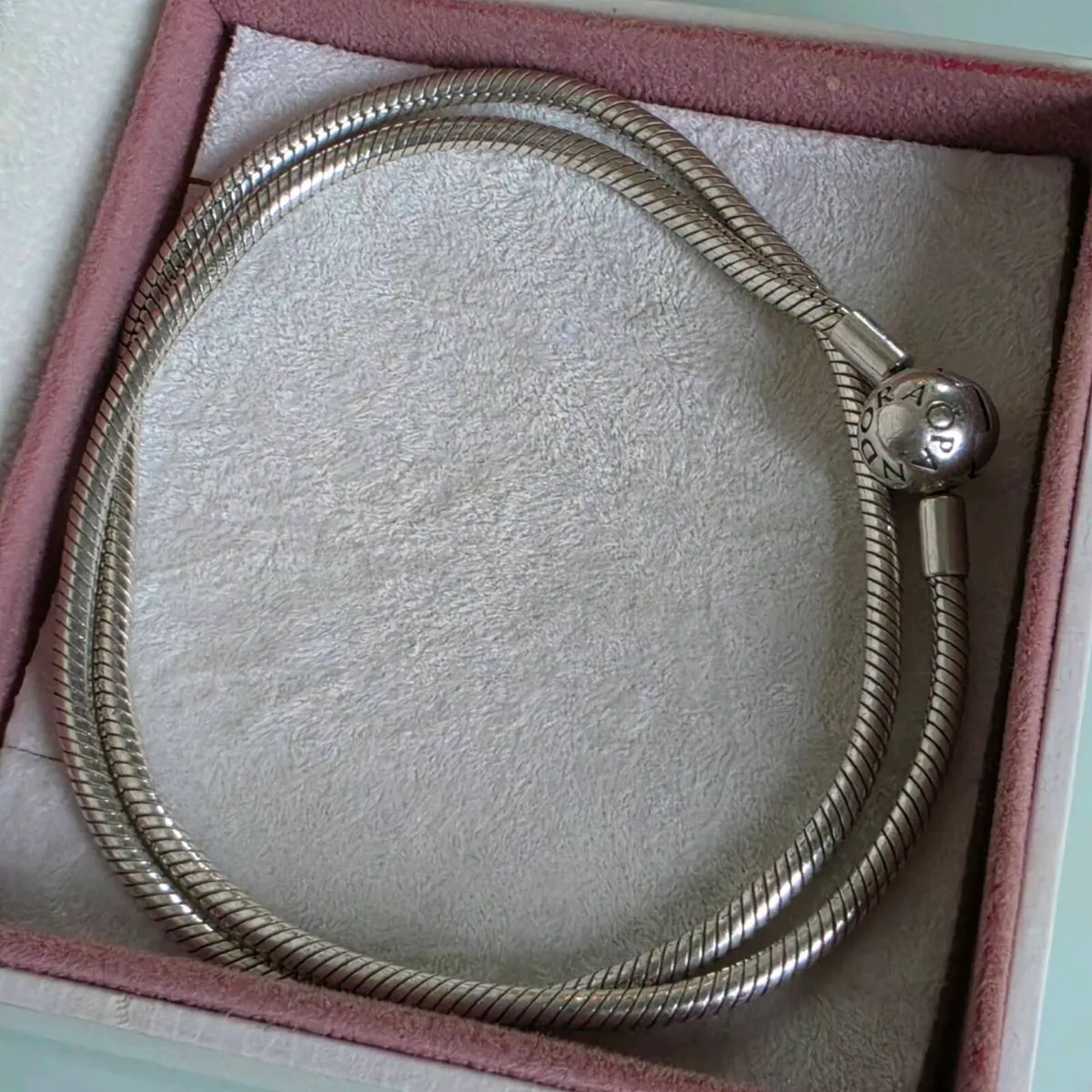 Pandora moments snake chain necklace size (40.5cm) - Image 4