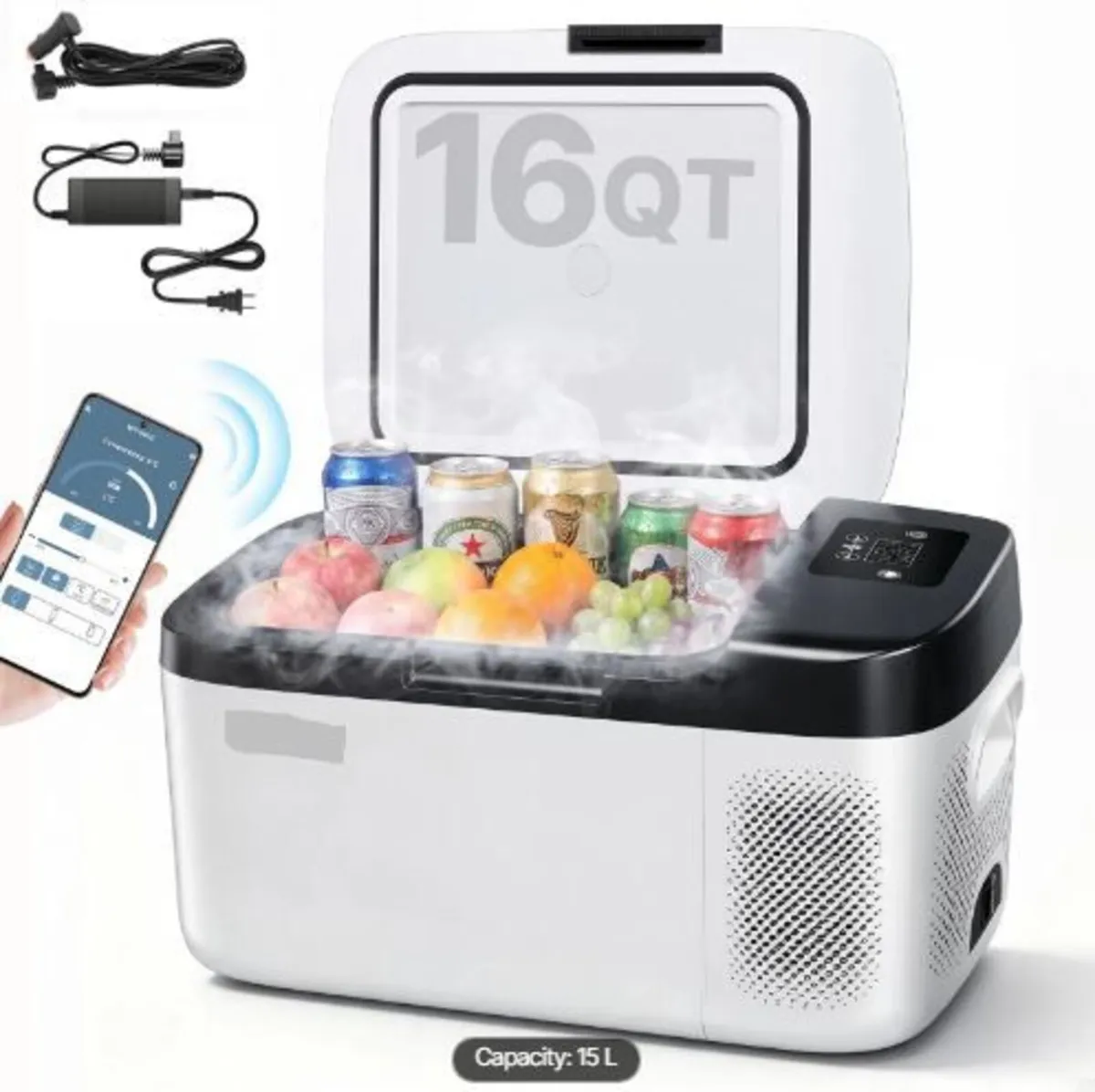 Car Refrigerator, DC 12/24V AC100-240V - Image 1