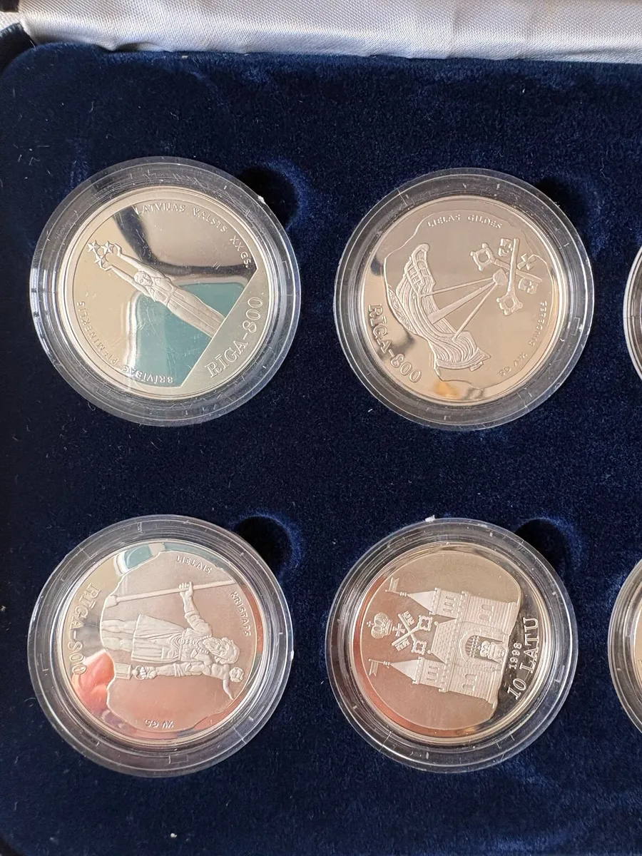 Latvian Silver Coins - Image 2