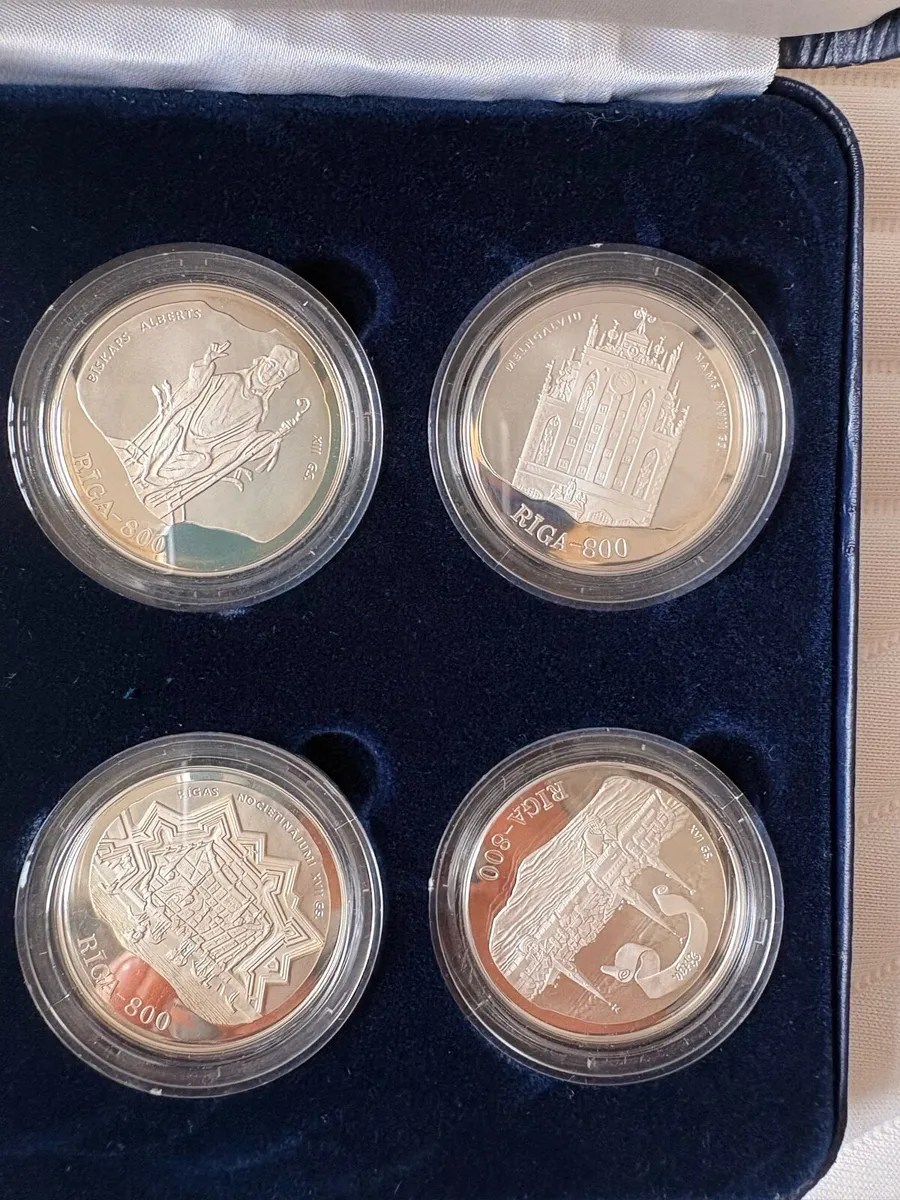 Latvian Silver Coins - Image 3