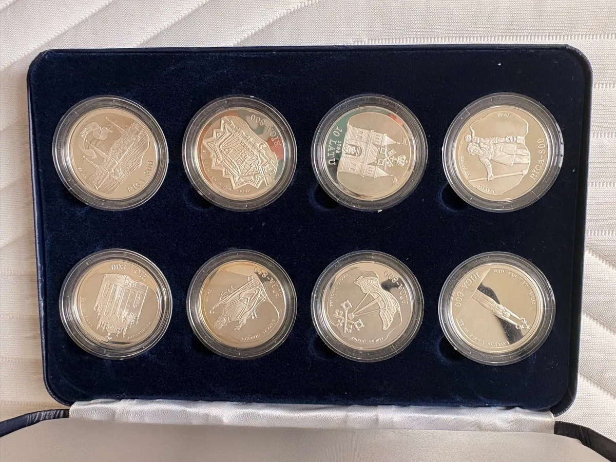 Latvian Silver Coins - Image 1