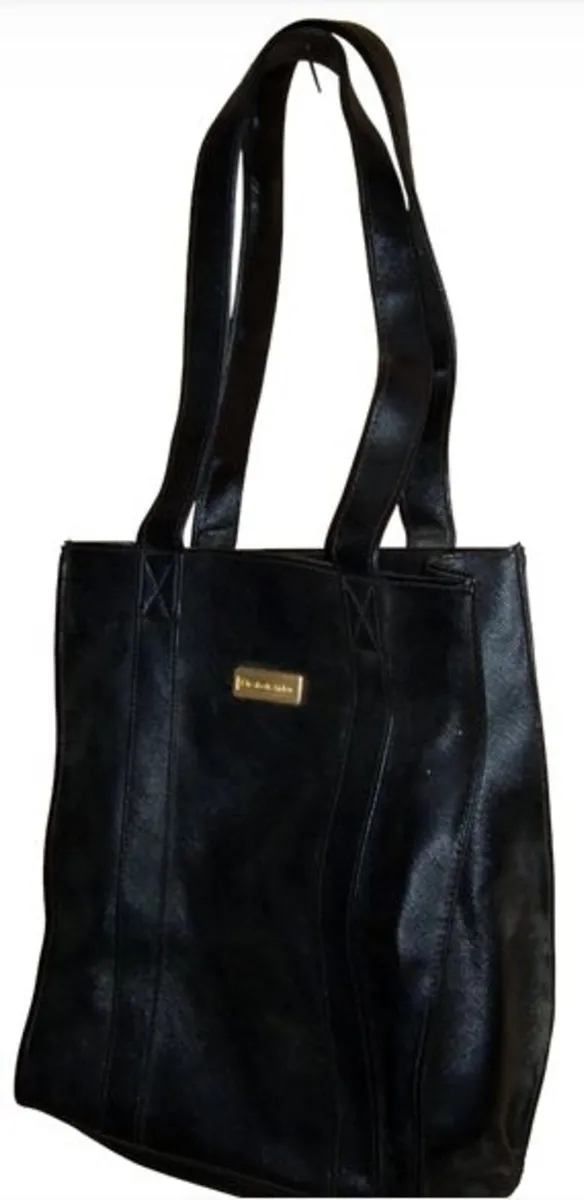 Vintage Elizabeth Arden Black Tote Bag - Image 2