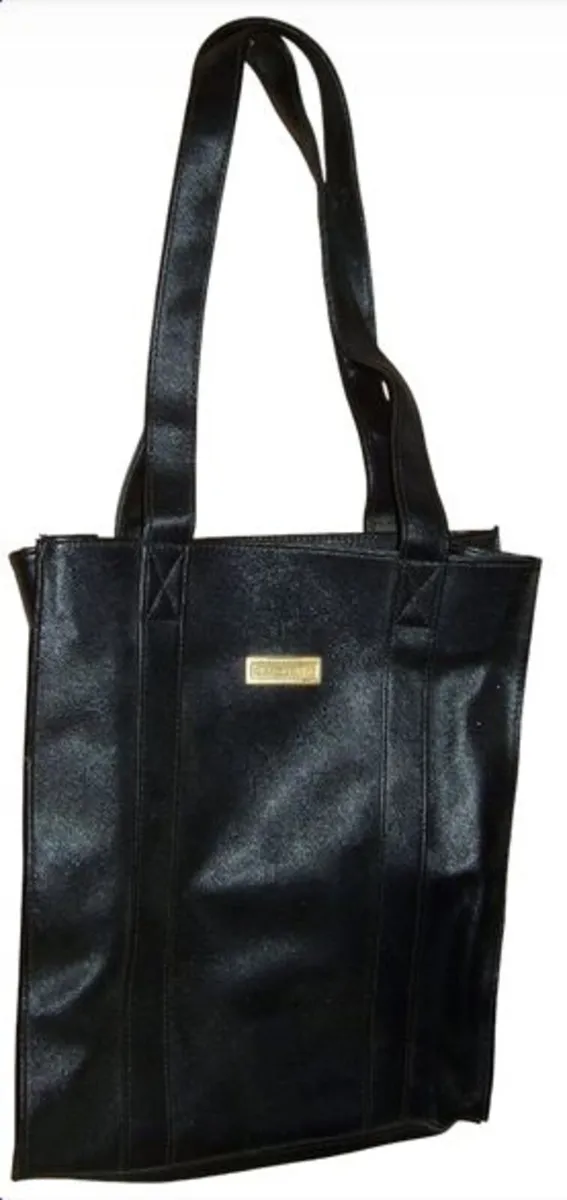 Vintage Elizabeth Arden Black Tote Bag - Image 1
