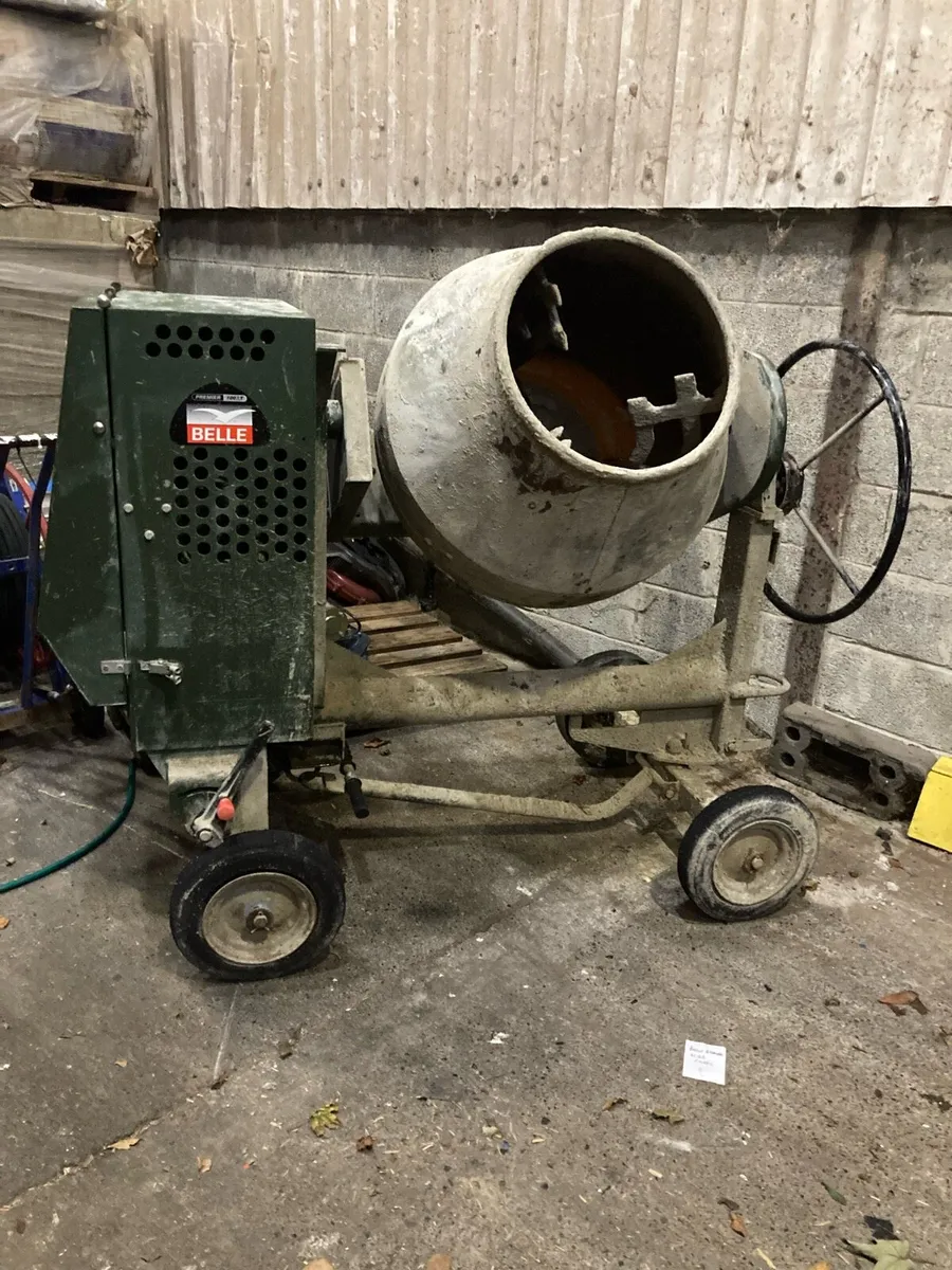 Belle 100 XT Diesel Cement Mixer - Image 1