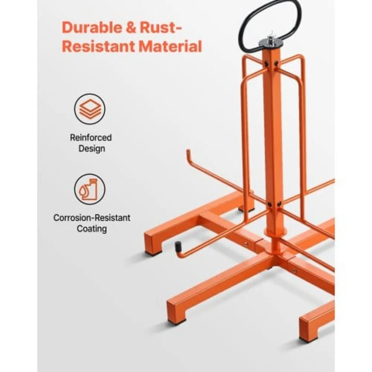 Cable Dispenser, Floor or Stud Mounted, Wire Spool - Image 2