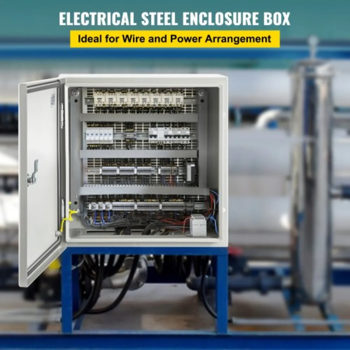 NEMA Steel Enclosure, 40x40x20 cm NEMA 4X Steel El - Image 3