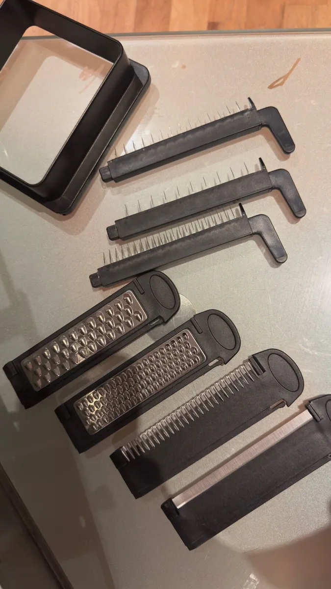 MasterClass Stainless Steel Mandoline Set - Image 3