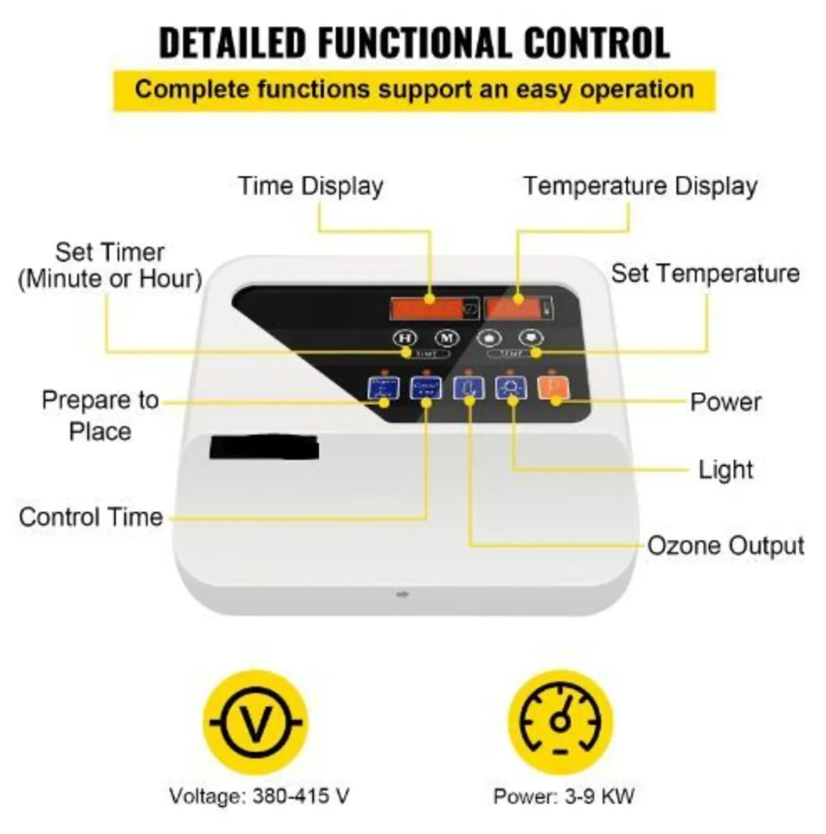 External Sauna Heater Controller for 3KW-9KW - Image 1