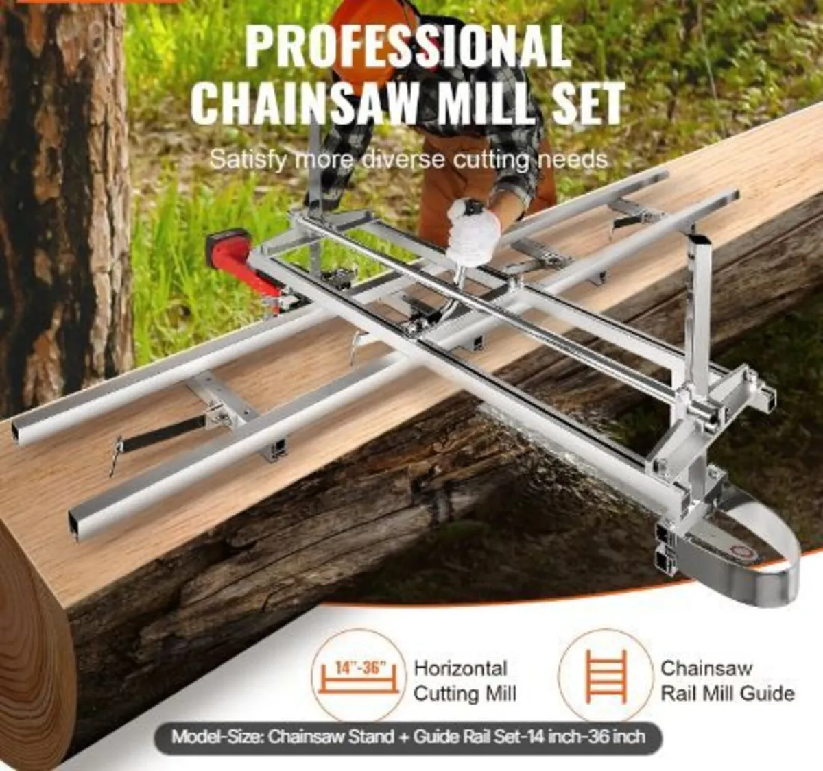 Chainsaw Mill and Rail Mill Guide System - Image 4
