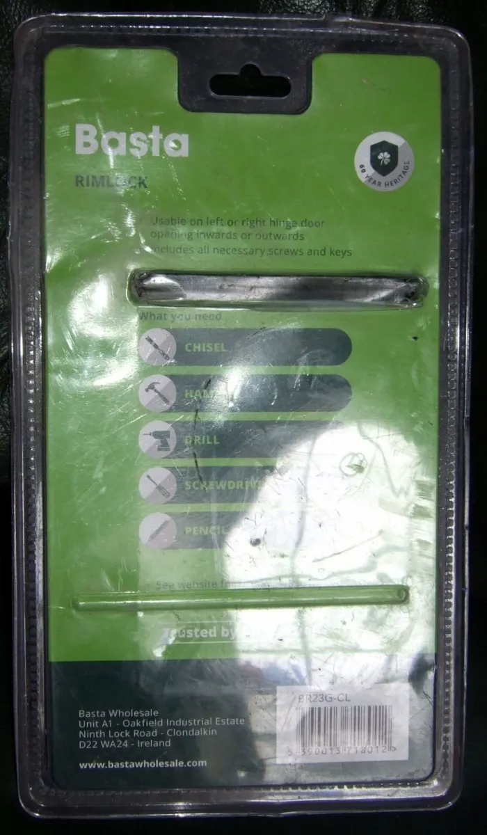 BNIB Basta Black Rimlock Set - Image 2