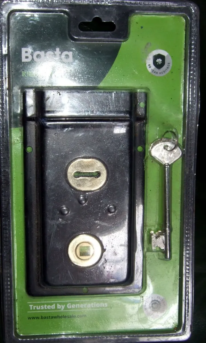 BNIB Basta Black Rimlock Set - Image 3