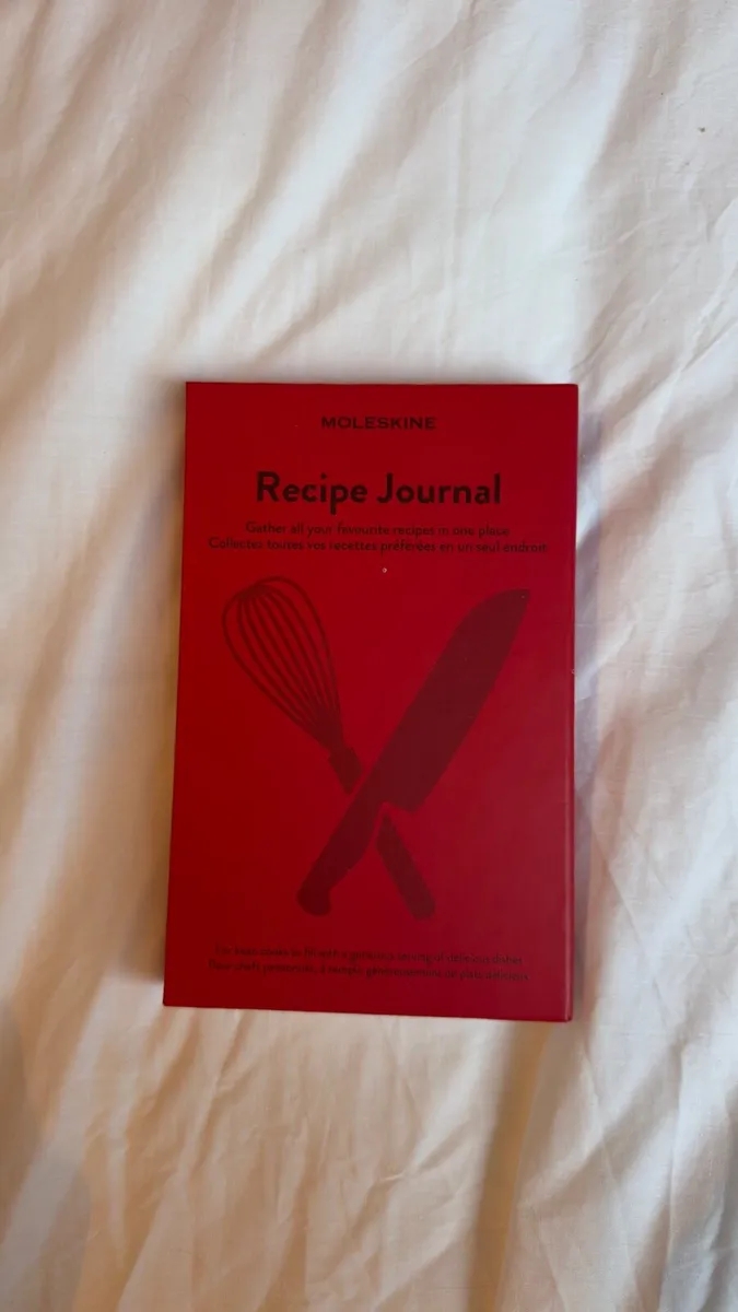 Moleskine Recipe Journal – Brand New, Unused - Image 1