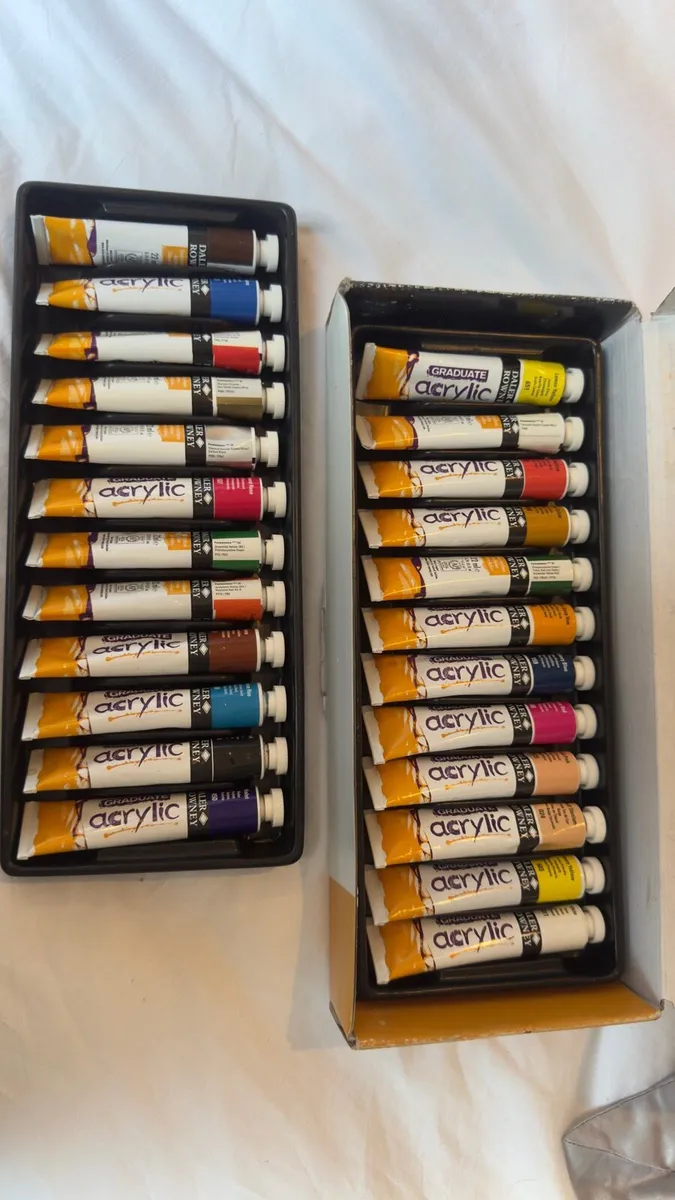 Daler-Rowney Acrylic Paint Set (24 Colours) - Image 2