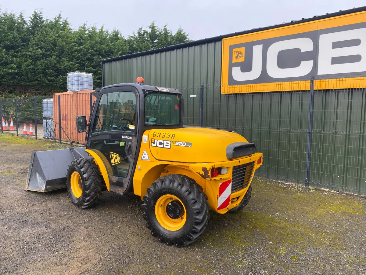 JCB 520-40 COMPACT TELEHANDLER YEAR 2012 - Image 2
