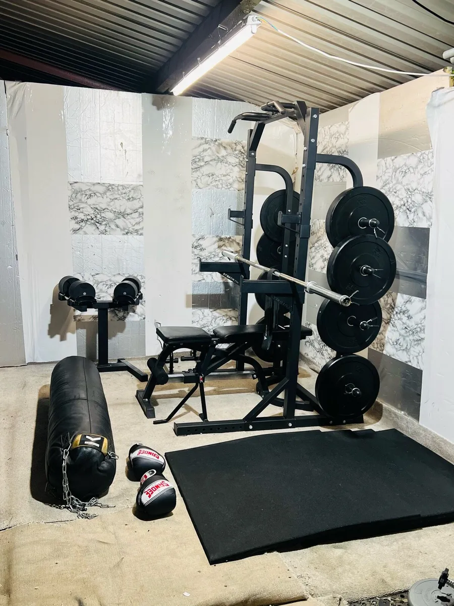 COMPLETE COMMERCIAL HOME GYM ALL YOU NEED: READ AD - Image 1