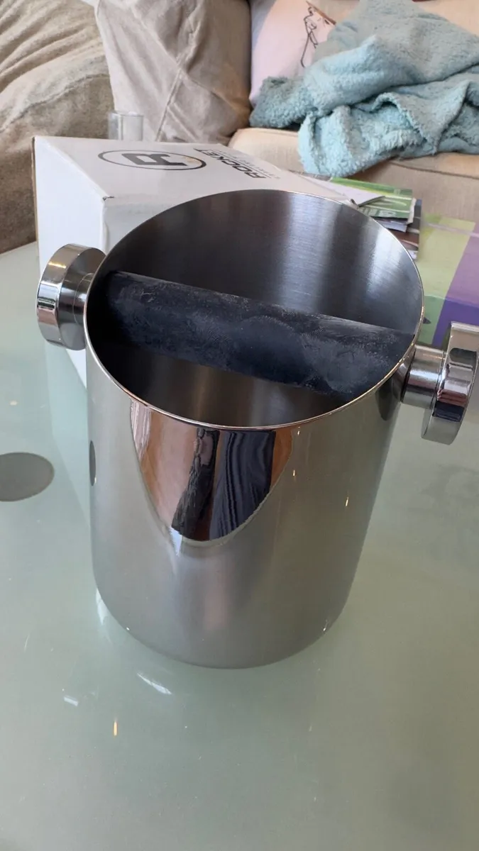 Rocket Espresso Stainless Steel Coffee Knock Box - Image 1