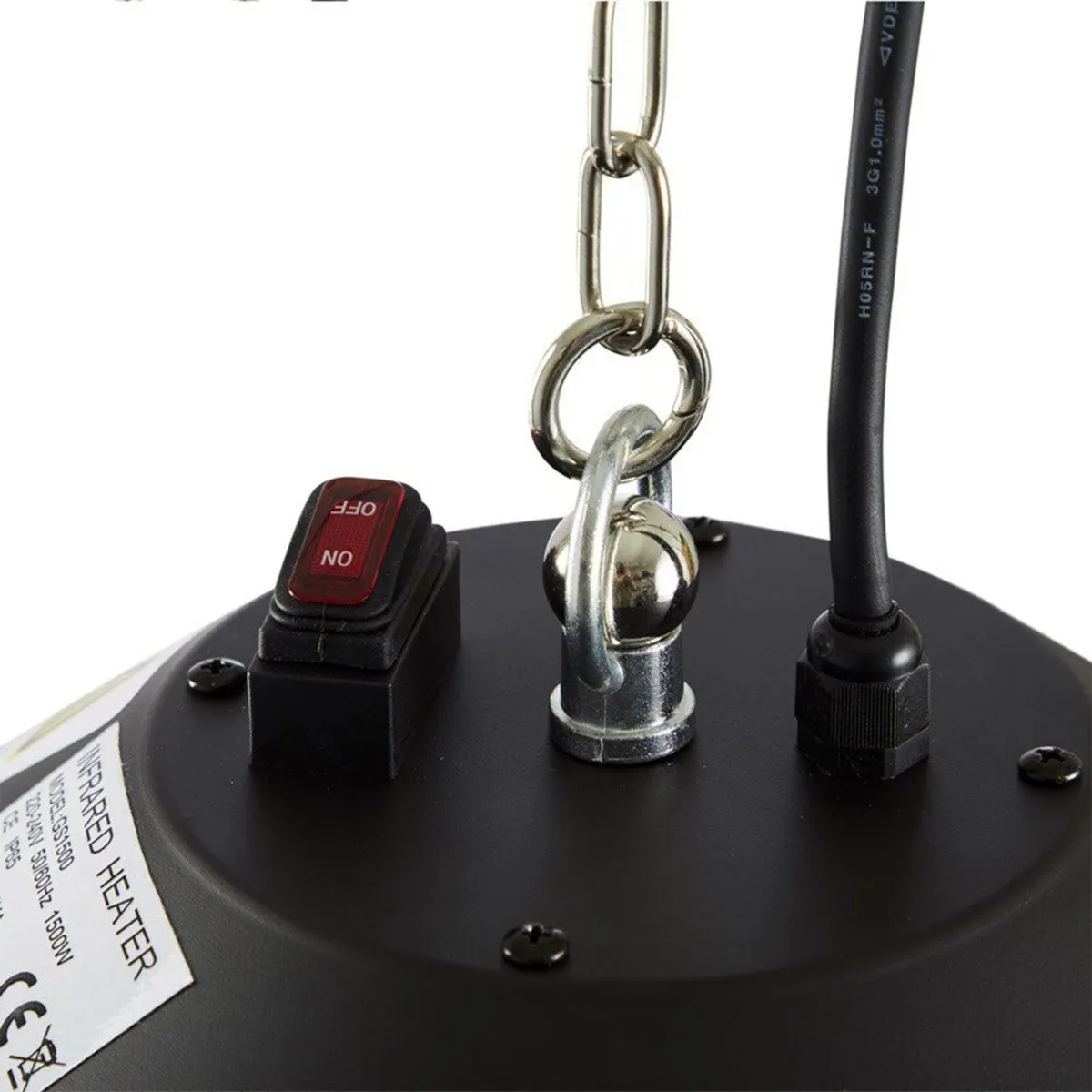 🔥 SAHARA 1500W HANGING ELECTRIC PATIO HEATER 🔥 - Image 3